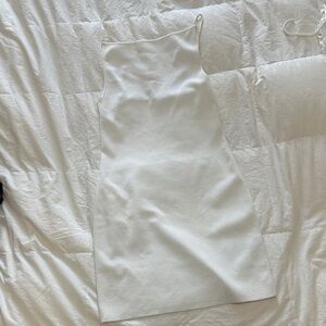 ARITZIA Elegant White Mini Dress L